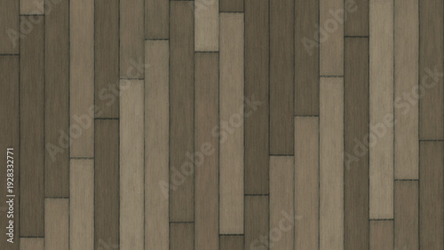 Seamless wood plank floor textured. Wall from old wooden boards. Wooden material surface texture on isolated background.