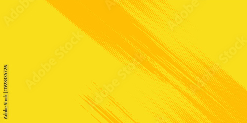 Abstract Retro comic yellow background raster gradient halftone stock vector  design digital dot