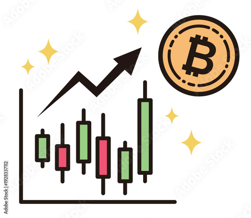 爆上がりする仮想通貨
