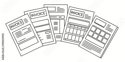 Various examples of wireframes for web design and user interface development Vector