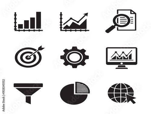 Insightful analytics icons collection for stunning business intelligence visuals