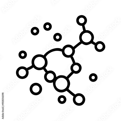 Bubbling Molecules for web and graphic design