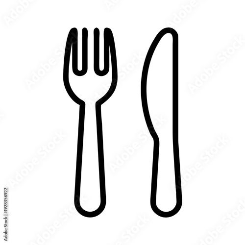 Cutlery Set for web and graphic design