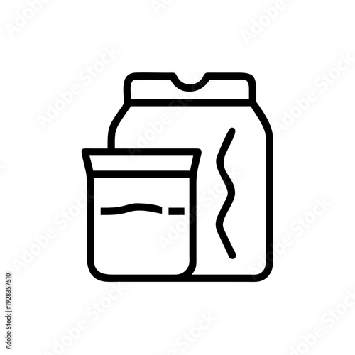 Food Containers for web and graphic design