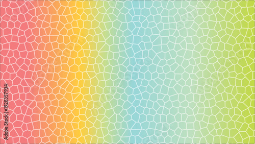 Gradient Mosaic: A seamless gradient mosaic blends soft hues, creating a versatile and eye-catching abstract design perfect for backgrounds.