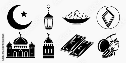 Diverse religious symbols and artifacts representing various faiths and cultures Vector