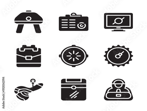 Professional and Clean Functional Interface Icons