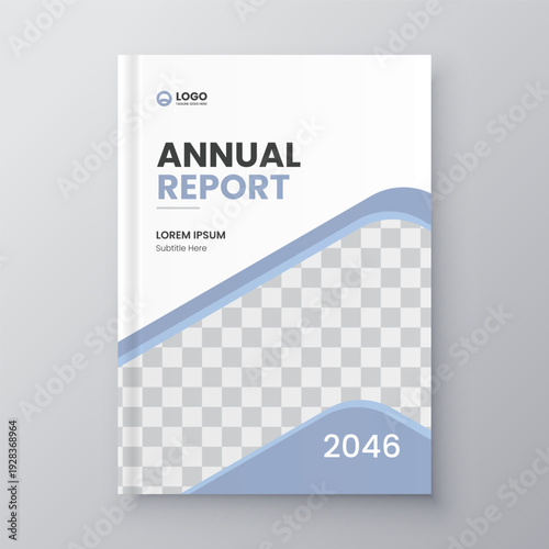 Modern Corporate Company Profile Brochure Cover Template for Annual Report, Business Proposal, Booklet, and Professional Cover Page Layout Design Concept