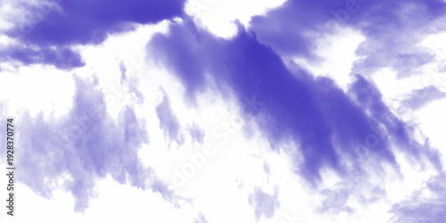 Abstract swirling clouds of vibrant blue and white smoke or fog illuminated against a deep black background, Old vintage grunge pattern distressed bright blue paper. decorative pattern background. 