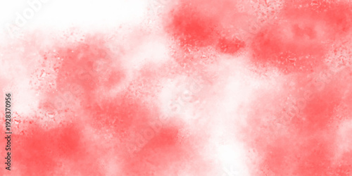 abstract powder splatted background. Red powder explosion on white background. Grunge background frame light red watercolor background. red watercolor painted paper texture light background.