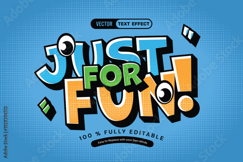 Just for Fun Text Effect