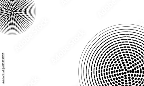 Halftone twisted grunge pattern design. EPS 10