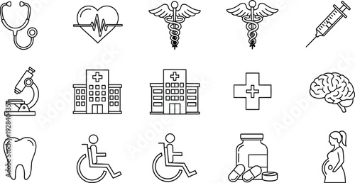 set of medical instruments