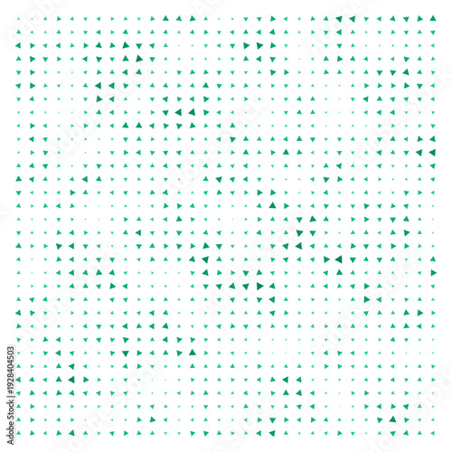 Vector Field Grid of Triangles - Abstract Purple Triangle Grid Art