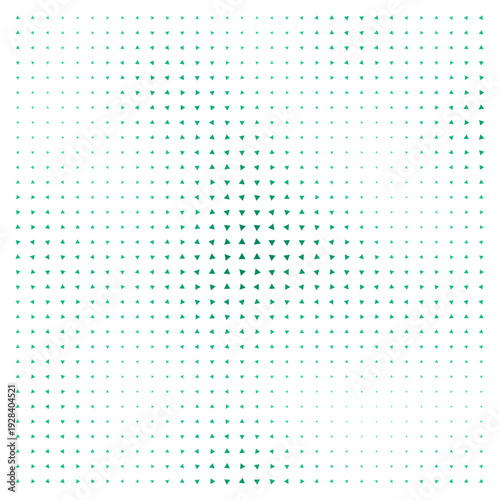 Vector Field Grid of Triangles - Abstract Purple Triangle Grid Art