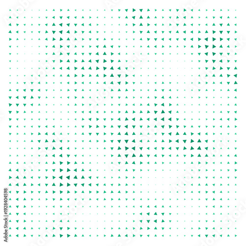 Vector Field Grid of Triangles - Abstract Purple Triangle Grid Art