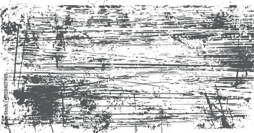 Dark grey distressed grunge texture with horizontal lines and splatters