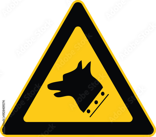 Falling Rocks Warning Sign with Rockfall Hazard Symbol in Yellow Triangle