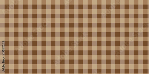 Gingham geometric seamless checkered square pattern. Fabric art overlapping stripes design. Vector plaid tablecloth textile cotton fabric or blanket design.