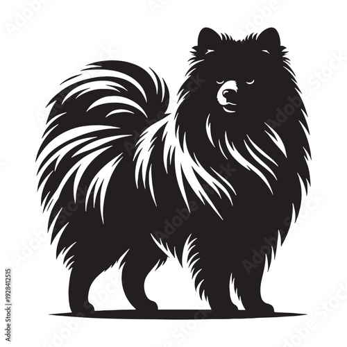 Japanese Spitz Dog – Fluffy White Companion, Playful Personality, Loyal Family Pet, Intelligent Small Breed, Cheerful Temperament, Soft Double Coat, Alert Expression, Friendly Nature, Adaptable.