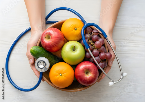 World health day fresh fruits for a healthy life