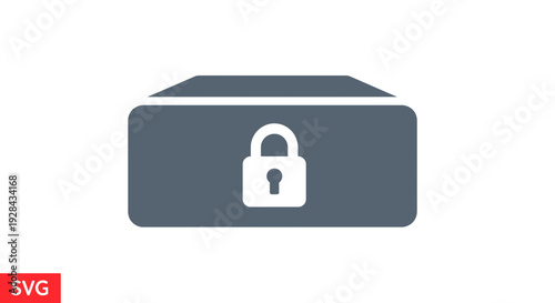 Secure Data Storage Icon