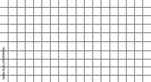 Grid pattern with gray lines on white background precise and clean design element for graphic resources and digital applications