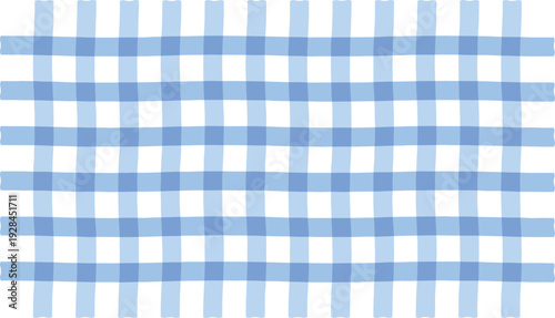 Light blue gingham pattern