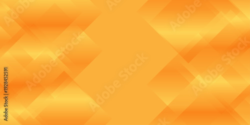 Abstract orange geometric background with overlapping transparent squares and diamonds in a vibrant dynamic gradient