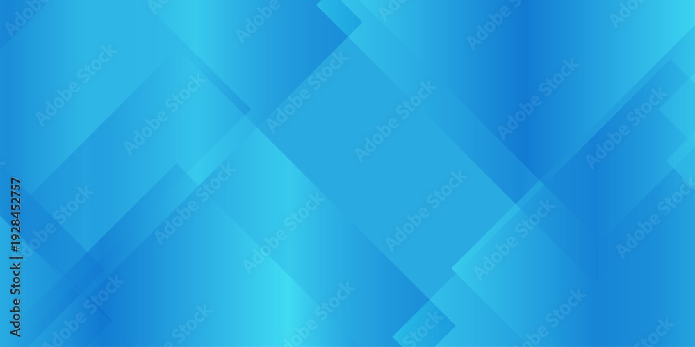 Obraz premium Blue abstract geometric background with overlapping transparent squares and diagonal lines for modern corporate design