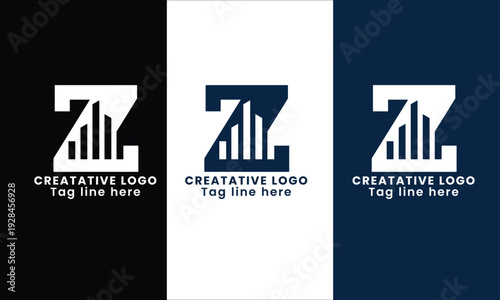 z letter real estate logo 