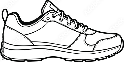 Fitness running shoes for gym workout and athletic training