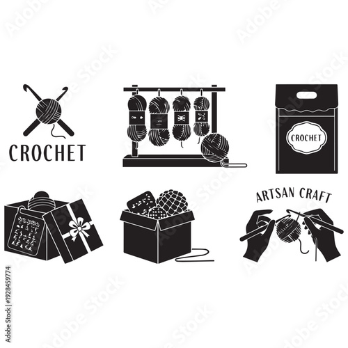 Crochet essentials for artisan craft projects and gifts