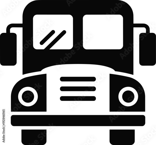 Black and whit silhouette drawing flat vector illustration of a car