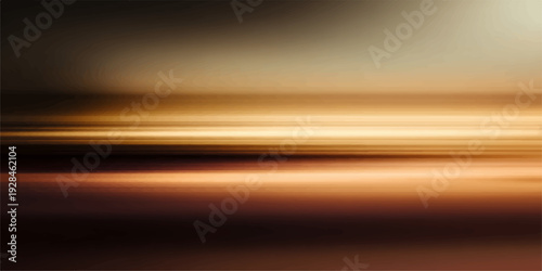 Abstract golden light background with colorful gradient lines and soft motion effects