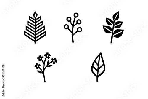 A minimalist black and white line drawing featuring two symmetrical abstract figures with pointed heads and multiple limbs facing each other on a dark background.