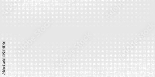 Dot white gray wave light technology texture background. Abstract big data digital concept. vector ilustration.