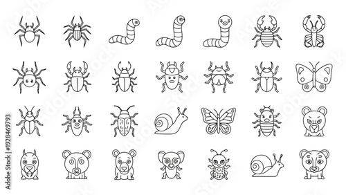 Diverse collection of hand-drawn human figures in various dynamic poses and activities Vector