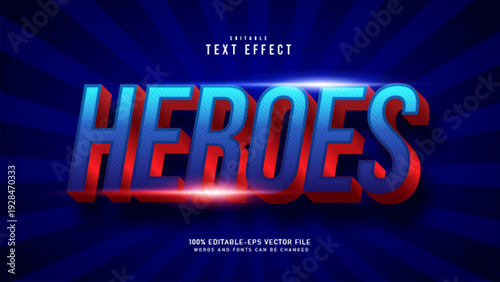 Super Hero Text Effect