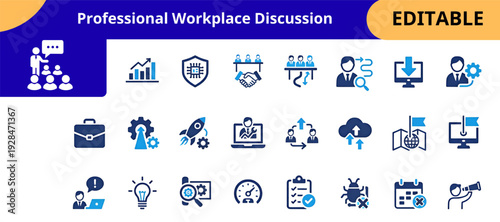 Professional Office Meeting and Strategy Planning Design