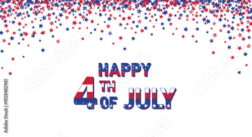 4th of July patriotic background