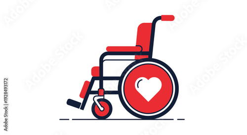 A Heartfelt Representation of Mobility and Care with a Modern Wheelchair Design