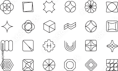 Set of 30 outline icons related to financial protection. Linear icon collection. Editable stroke.