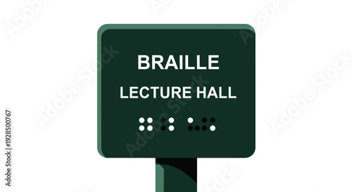 Accessible Braille Signage for Lecture Hall: Enhancing Inclusivity and Information Accessibility
