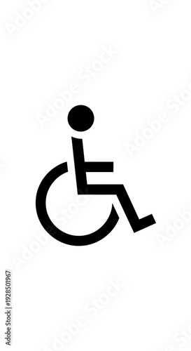 Accessible Symbol Depicting Inclusivity and Dedicated Spaces for Disabled Individuals