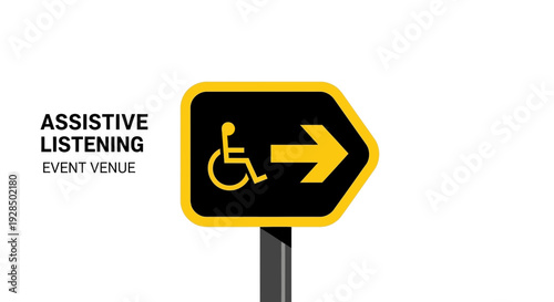 Accessible Venue Signage and Assistive Listening with Arrow for Inclusive Events