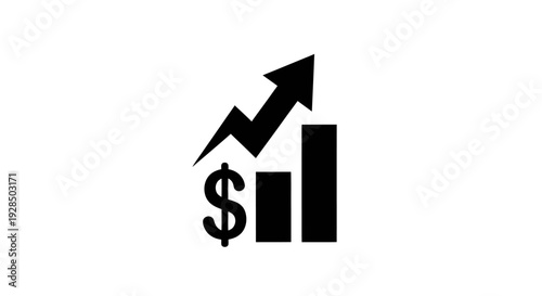 Business Growth and Financial Success Illustration