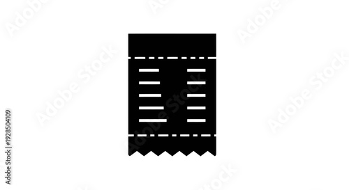 Black and White Ruler Measure Tape with Markings