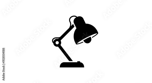 Minimalist Desk Lamp Icon for Office or Home Decor