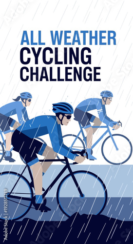 All-Weather Cycling Challenge: Endurance, Performance, and Bravery in Adverse Conditions